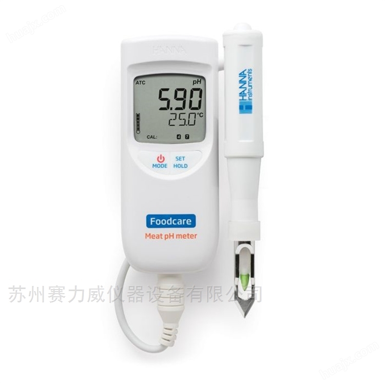 哈纳HI99163便携式酸度pH-温度测定仪防水