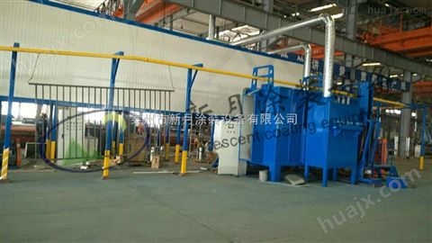 江苏新月锌钢护栏喷涂设备粉末循环利用率高