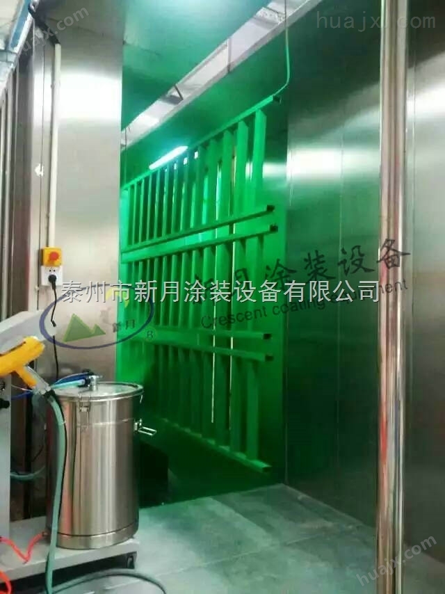 江苏新月锌钢护栏喷涂设备确保工件凹槽无漏底现象